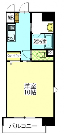 柳町Aマンションの間取り