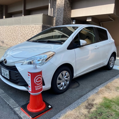 柳町Aマンションの駐車場