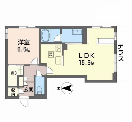 セントリビエの間取り