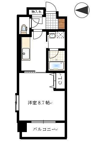 ヒルズK２の間取り