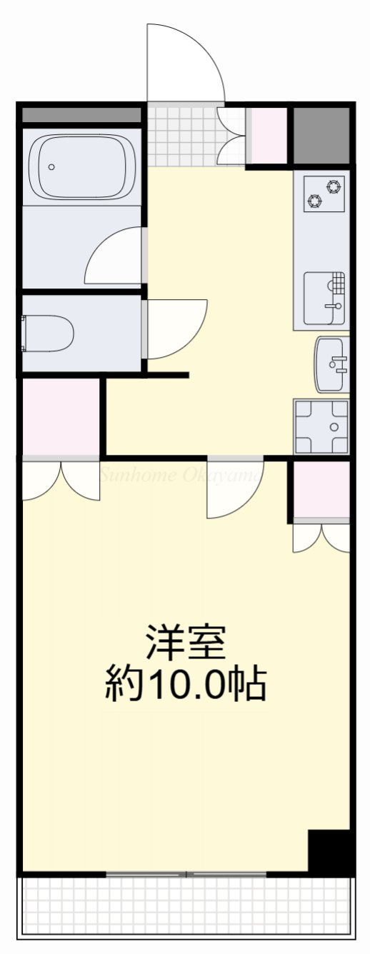 パストラル Kの間取り