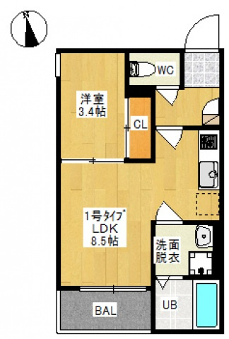 Regalest Kanonの間取り