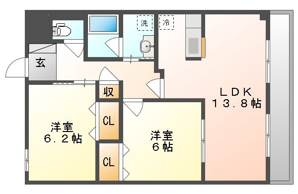 AZA才ノ免の間取り