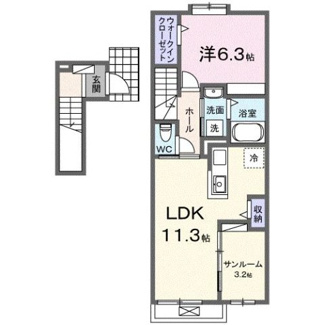 【間取り】 | ファインビレＡ