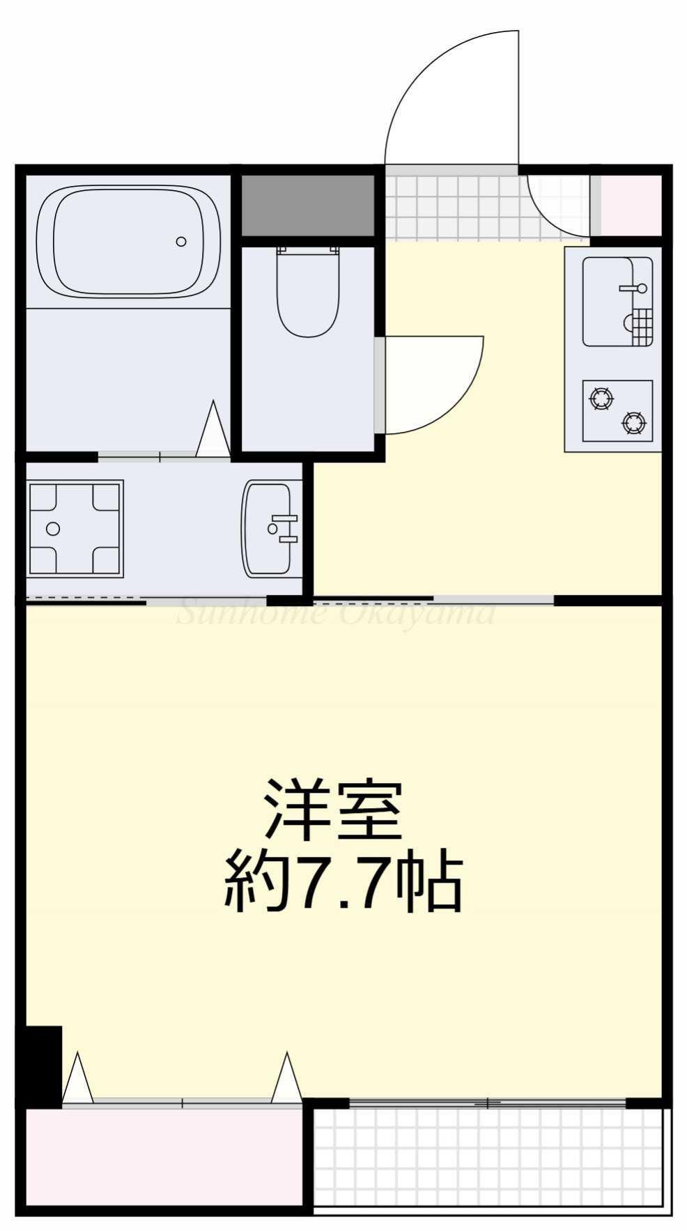 Ｌｅ　ｊａｒｄｉｎの間取り