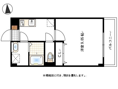 プライムスクエア青江の間取り