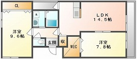 アルビオ福成の間取り
