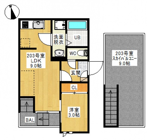 GRANDTIC REALISERの間取り