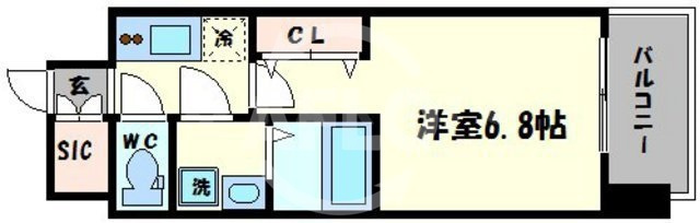 レジュールアッシュ玉造の間取り|レジュールアッシュ玉造　間取り
