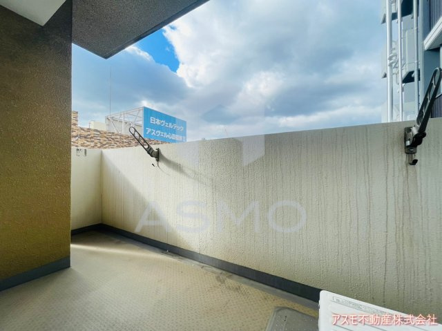 【バルコニー】 | ホープ松屋町住吉 | 同マンション別部屋　参考写真