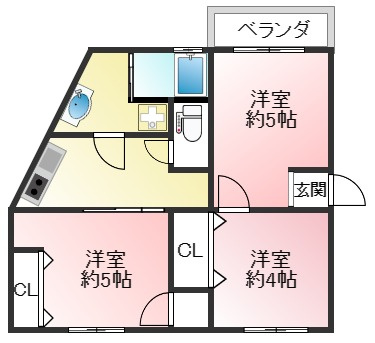 ラムール東垂水 の間取り