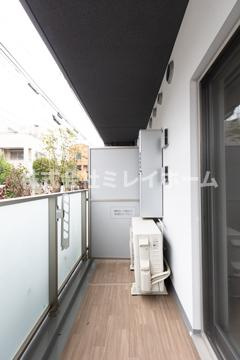 AvvoltoFelice蒲田Southのバルコニー
