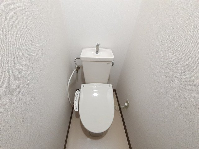 プレンティナカヤマのトイレ|トイレもきれいです