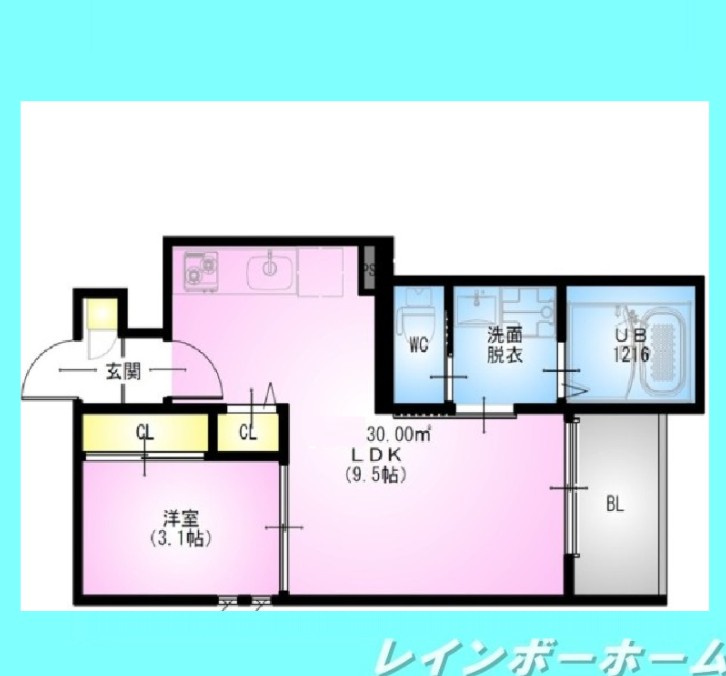 特典：仲介手数料が無料です!!の間取り