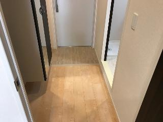 川崎市多摩区宿河原５丁目の賃貸マンションの玄関
