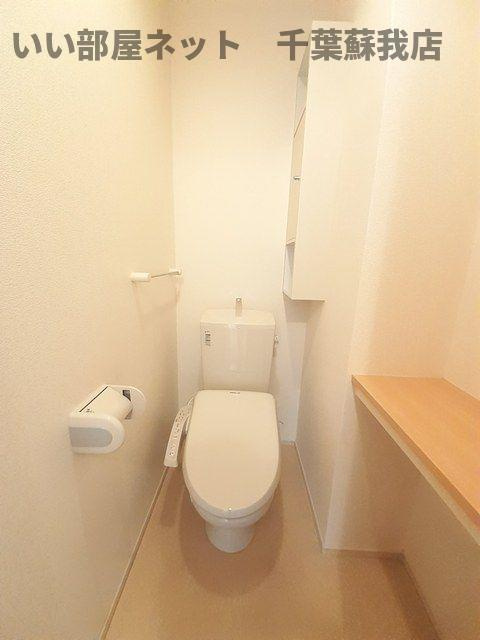 スカイフェザーのトイレ|落ち着いたトイレです