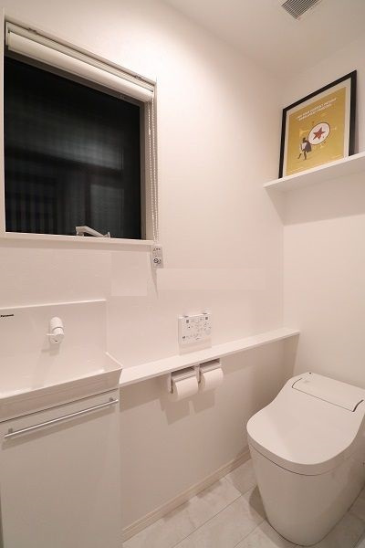 アサヒ花畑戸建のトイレ|シンプルで使いやすいトイレです
