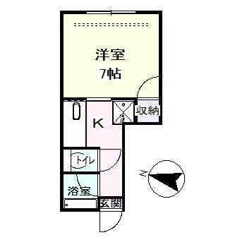 サンライズ城東の間取り