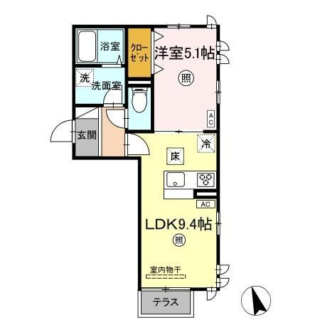 ニュー竜操　の間取り
