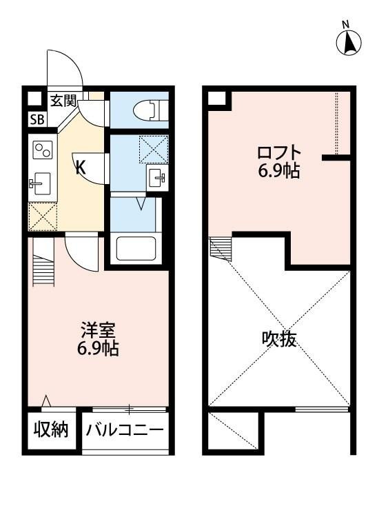 グランシエール武庫川の間取り