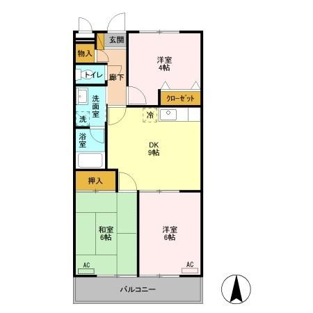 ウィズマンションの間取り