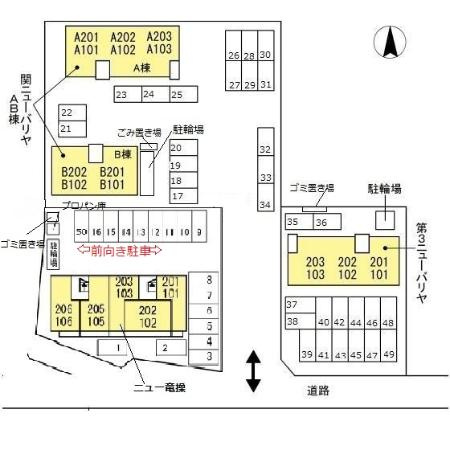 ニュー竜操　の区画図