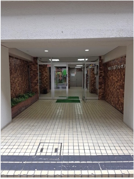 ★仲介手数料無料★中銀八丁堀マンシオンのエントランス