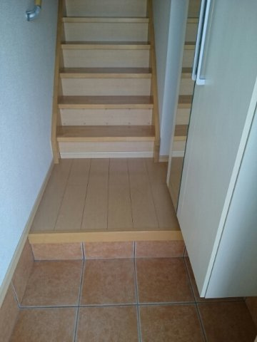 ハ－プシティ　デュオの玄関