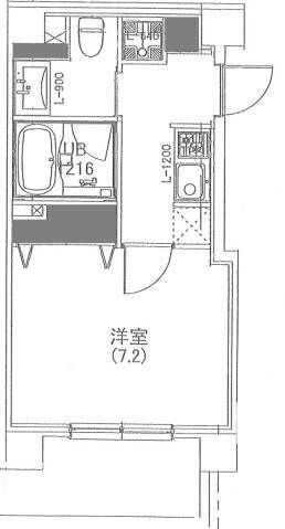 ディアスタ日暮里の間取り|間取りです。