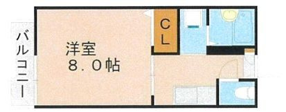 サンブライト月隈の間取り