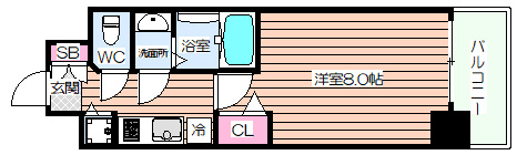 【間取り】 | ディクス福島レジデンス