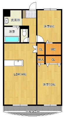 グランドヒルズ篠山の間取り