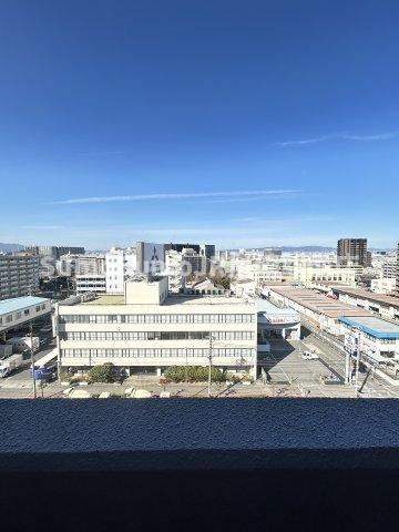 レジュールアッシュ塚本レジデンスの展望