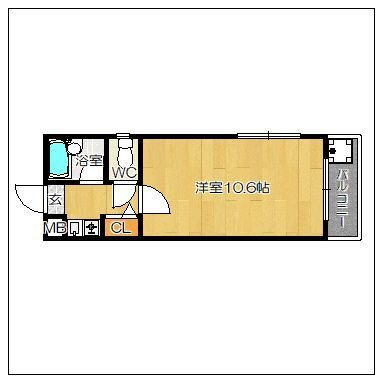 セ・レーブル平和の間取り