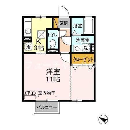 アムルーズ・Ｋの間取り