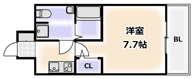 【間取り】 | ラシーヌ日本橋