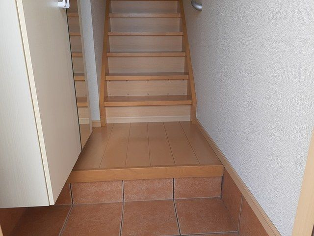 ハ－プシティ　デュオの玄関