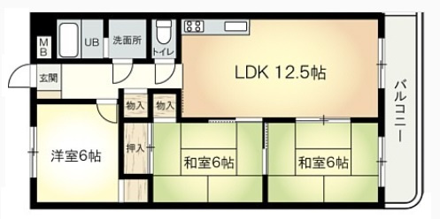 【間取り】 | ブルースカイ