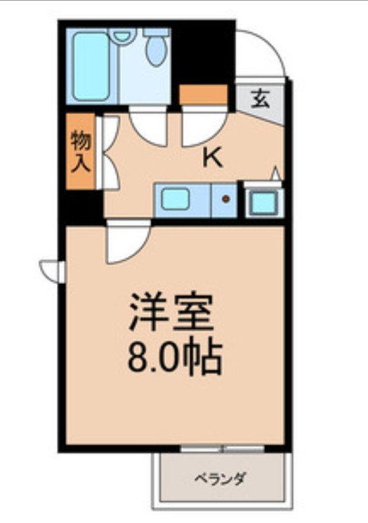 東洋ハイツ相模台の間取り