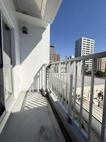 ライオンズマンション円山のバルコニー