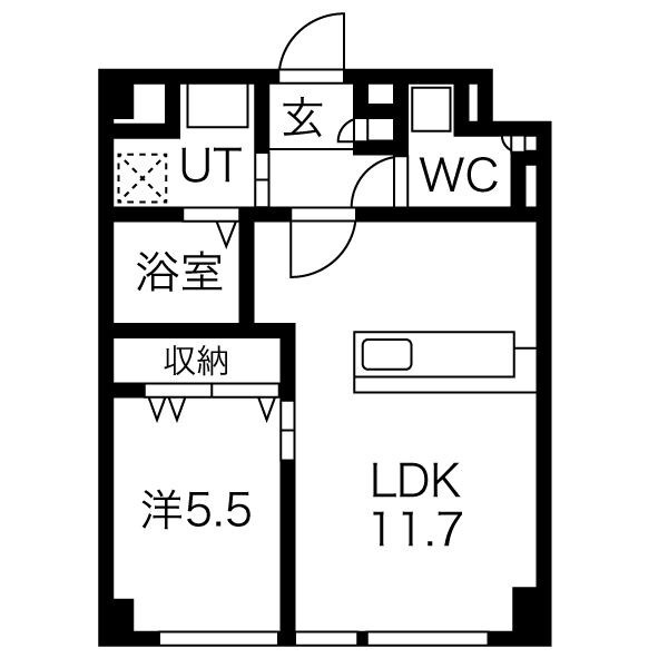 中山手ミオ壱番館の間取り