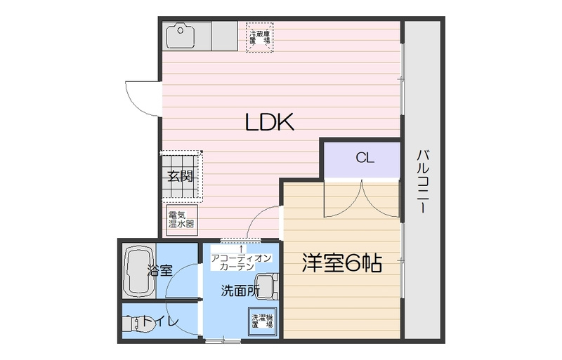 メゾンドール日本橋の間取り