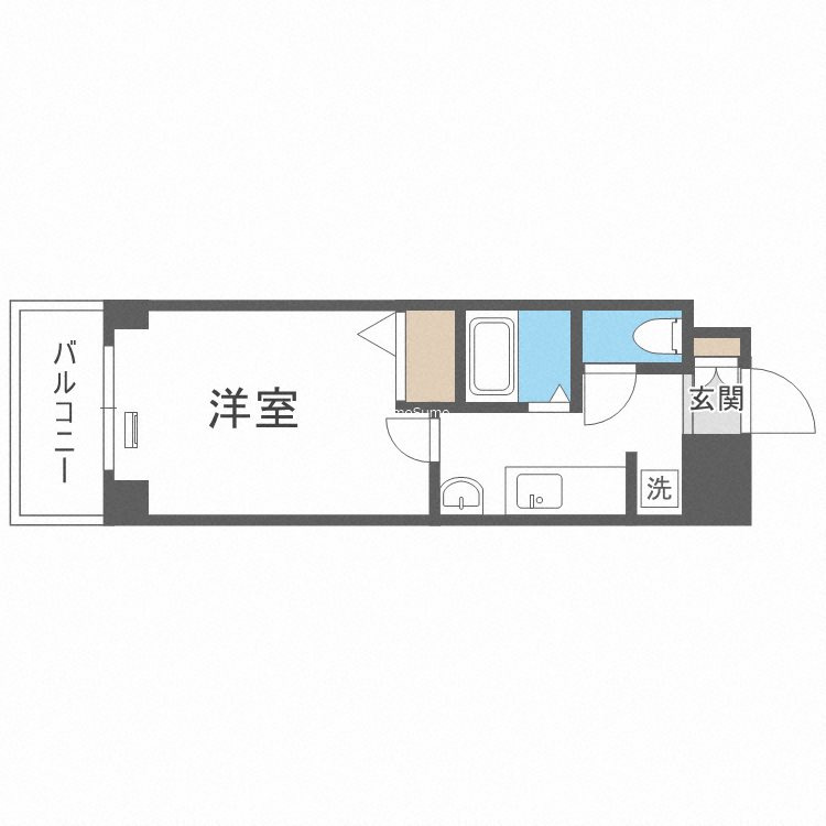 パークハウスナンバの間取り