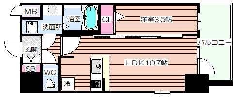 【間取り】 | エスリード新大阪ザ・マーク