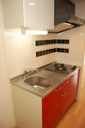 ラナップスクエア南堀江のキッチン