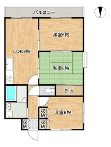 ライフステージヨシダの間取り