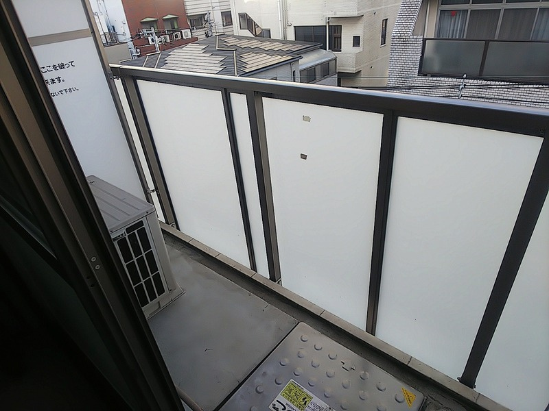 プロスパー瓦屋町のバルコニー