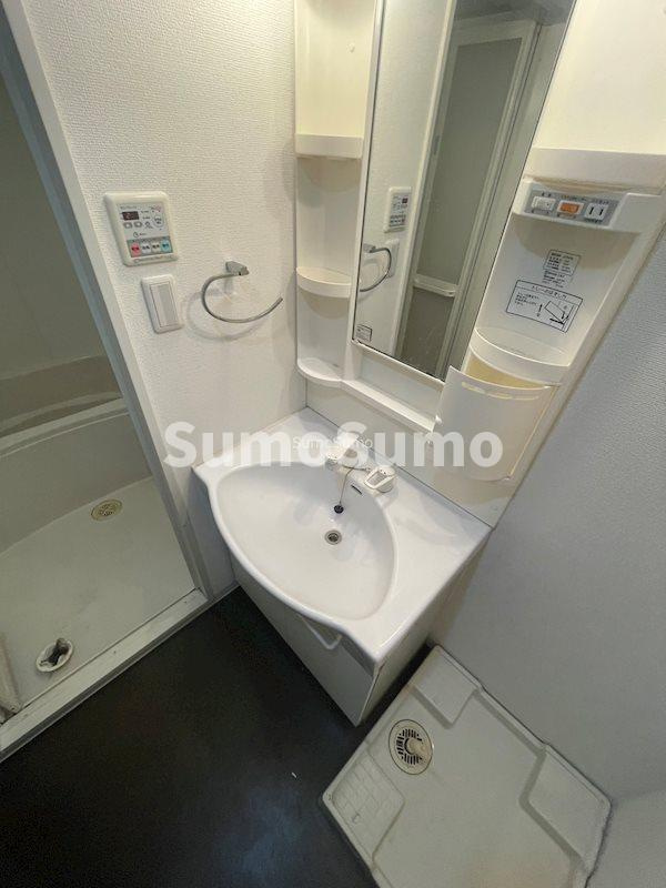 大阪市中央区高津３丁目の賃貸マンションの洗面所