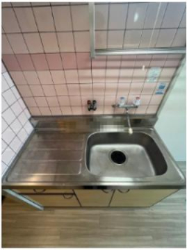 大阪市西区九条南２丁目の賃貸マンションのキッチン