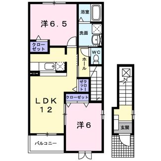 【間取り】 | ヴィーダフェリスⅥ